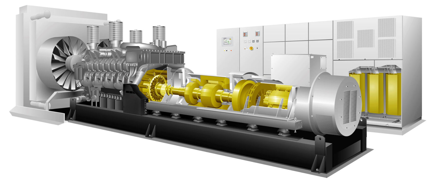 MTU DRUPS (Diesel Rotary UPS) Power Solutions